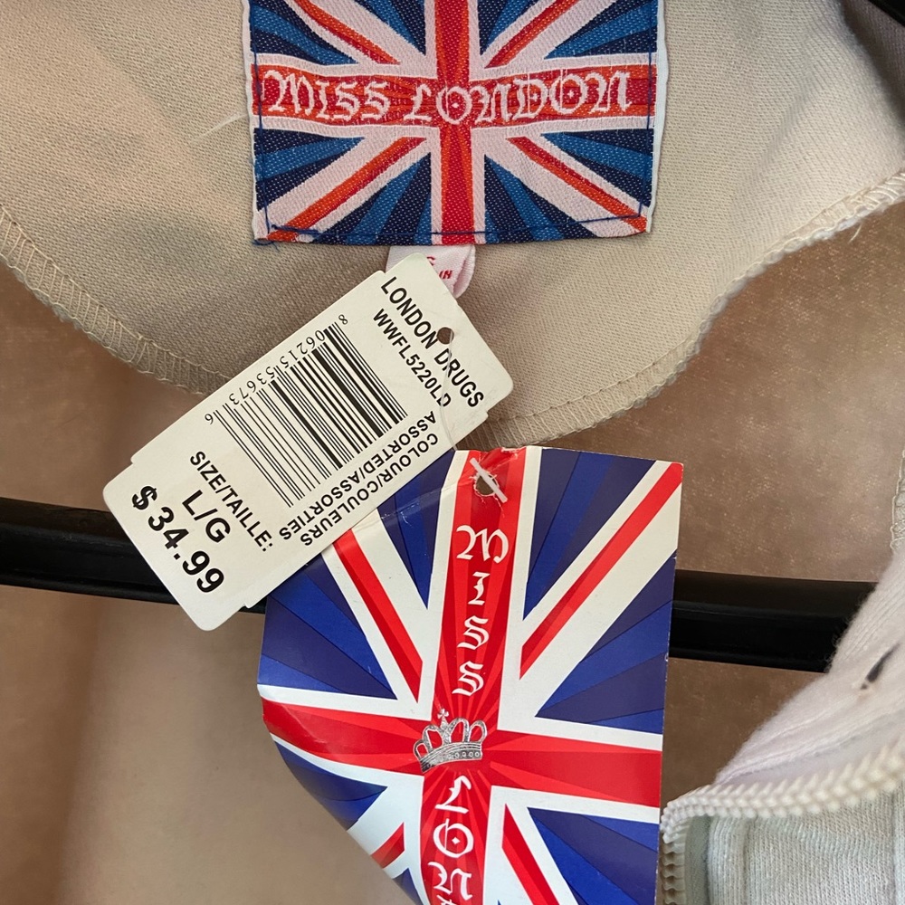 Miss London light beige jacket
